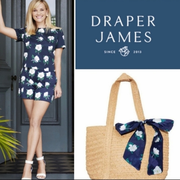 Draper James Handbags - Draper James Everyday straw bag NWT
